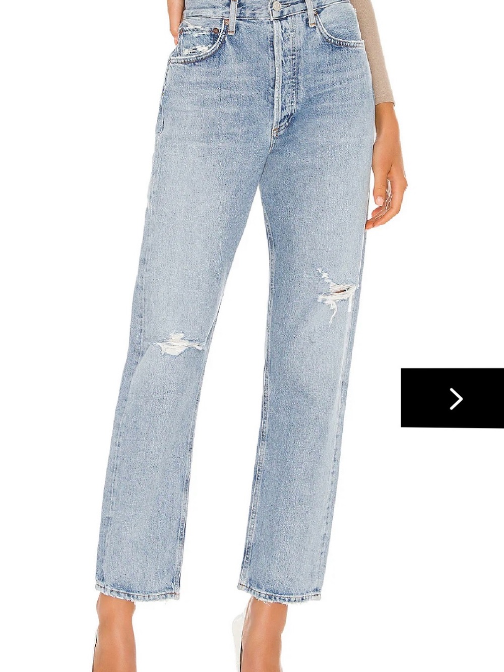 AGOLDE 90’s Mid Rise Straight Jeans  Women’s 25”